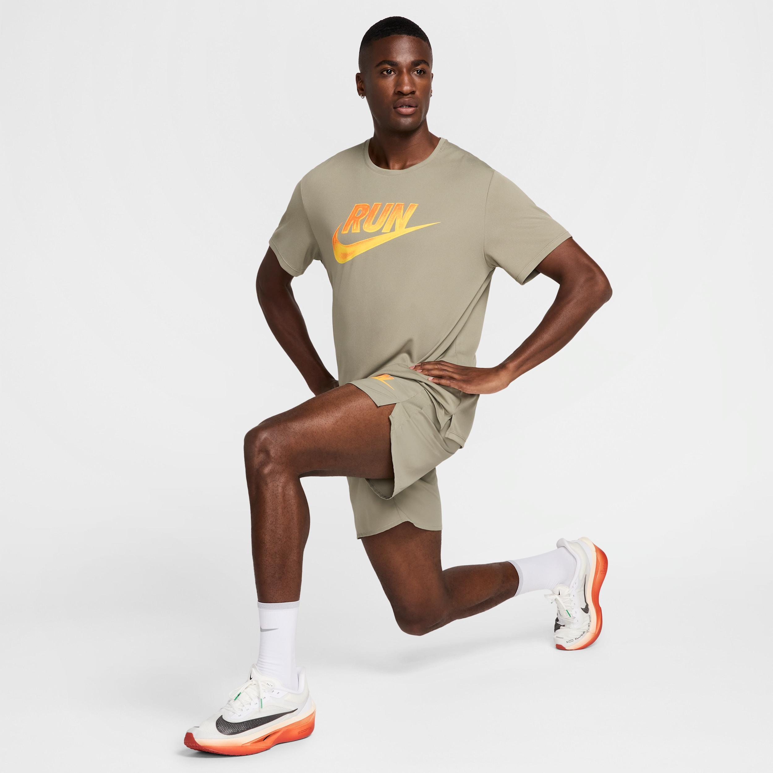 Nike Mens Miler Run Energy Dri-FIT Short-Sleeve Running Top Product Image