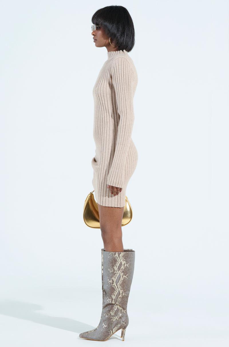 CHIC IS MY MIDDLE NAME KNIT DRESS Product Image