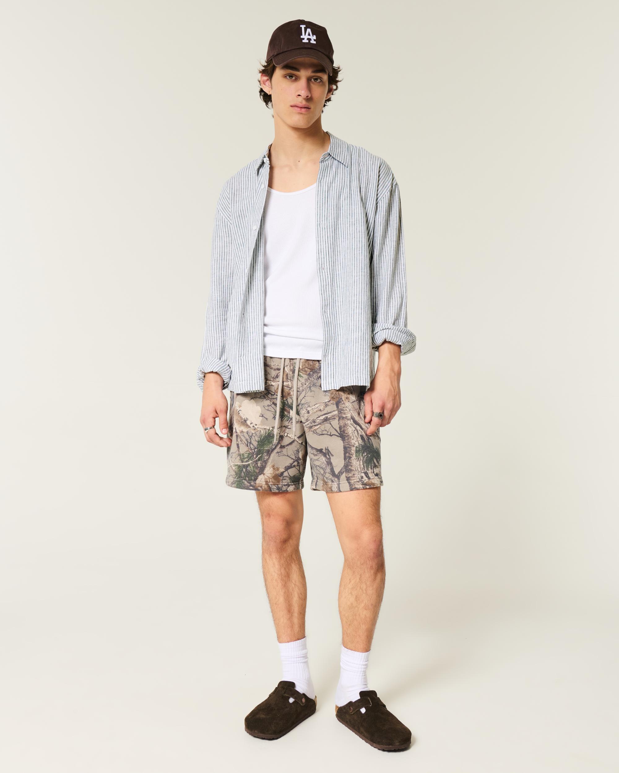 Relaxed Linen-Blend Shirt Product Image