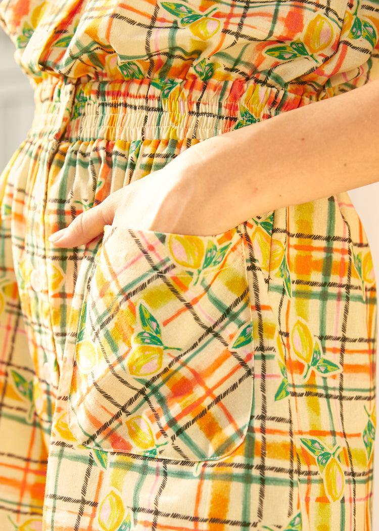 Buttoned Up & Out Romper Product Image