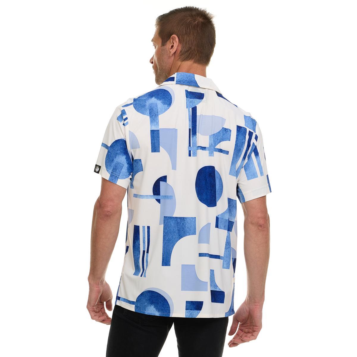 Canada Weather Gear Men’s Printed Camp Collar Shirt Product Image