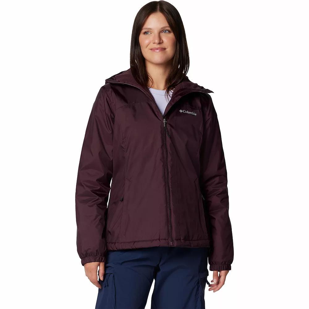 Women's Columbia Switchback II Sherpa-Lined Jacket, Size: XXL, Stone Green Product Image