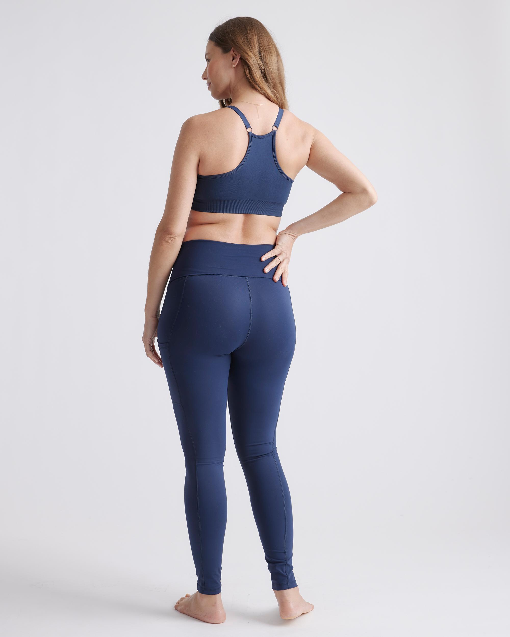 Quince | Women's Performance Maternity & Postpartum Leggings Recycled Polyester Product Image