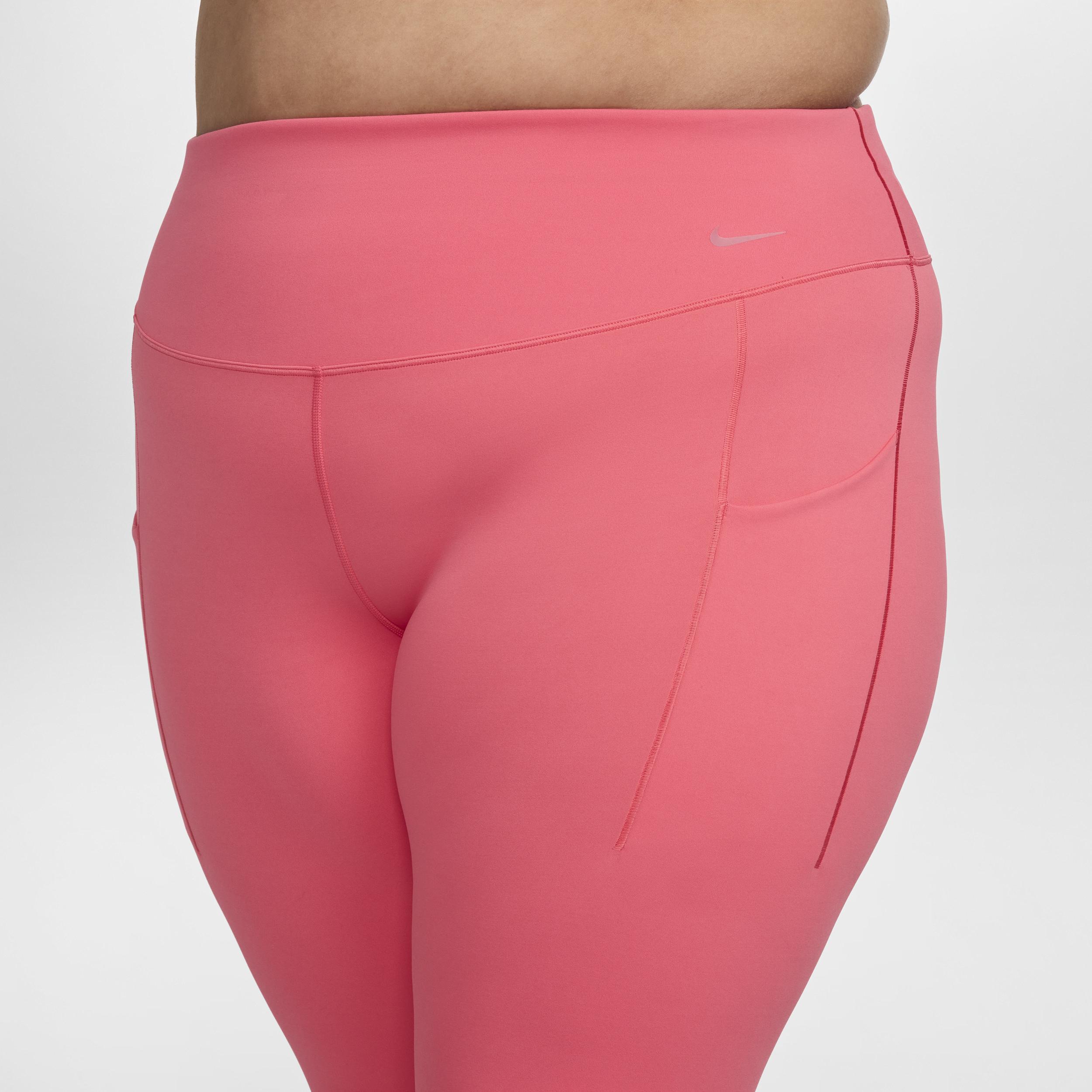Nike Women's Universa Medium-Support High-Waisted 7/8 Leggings with Pockets (Plus Size) Product Image