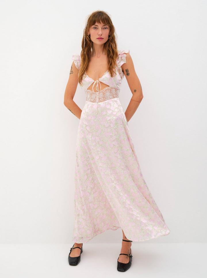 Estelle Maxi Dress — Pink Product Image