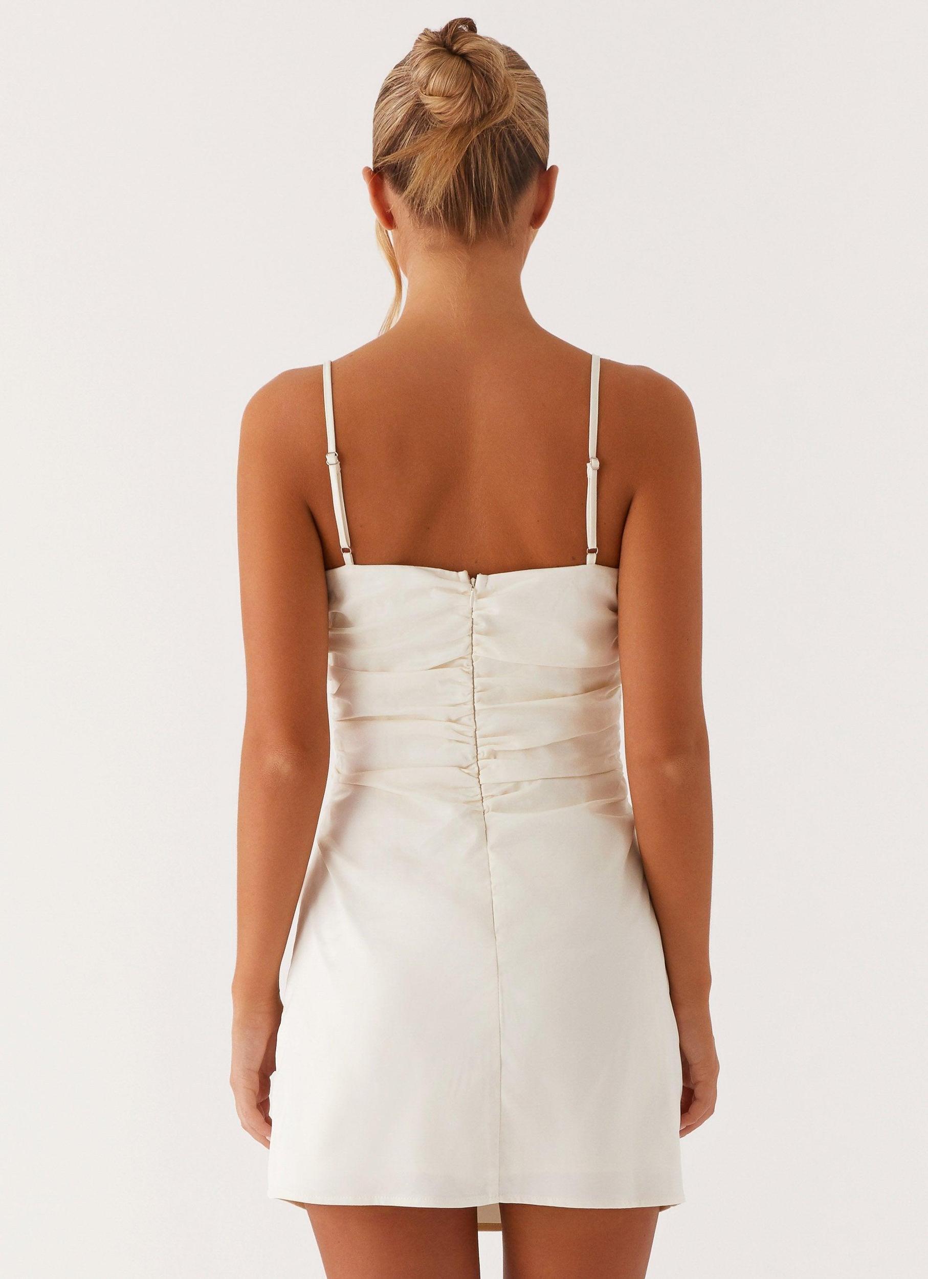 Last Summer Mini Dress - Ivory Product Image