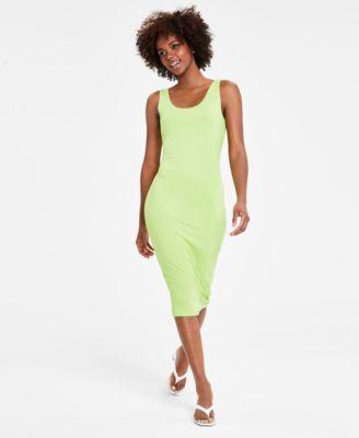 Bar Iii Womens Sleeveless Midi Bodycon Dress, Created for Macys Product Image