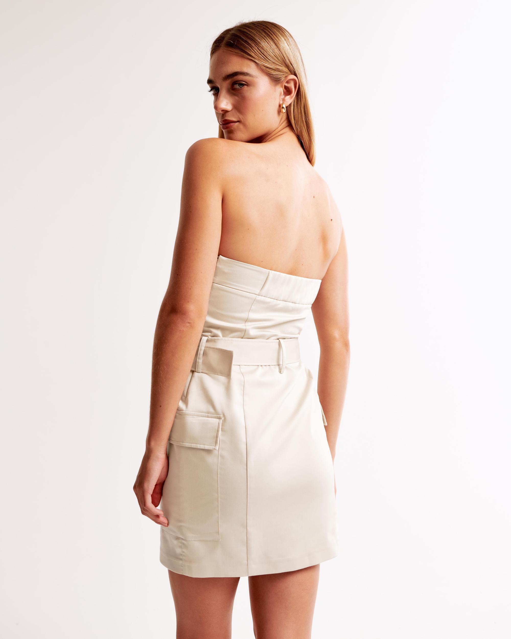 Strapless Utility Mini Dress Product Image