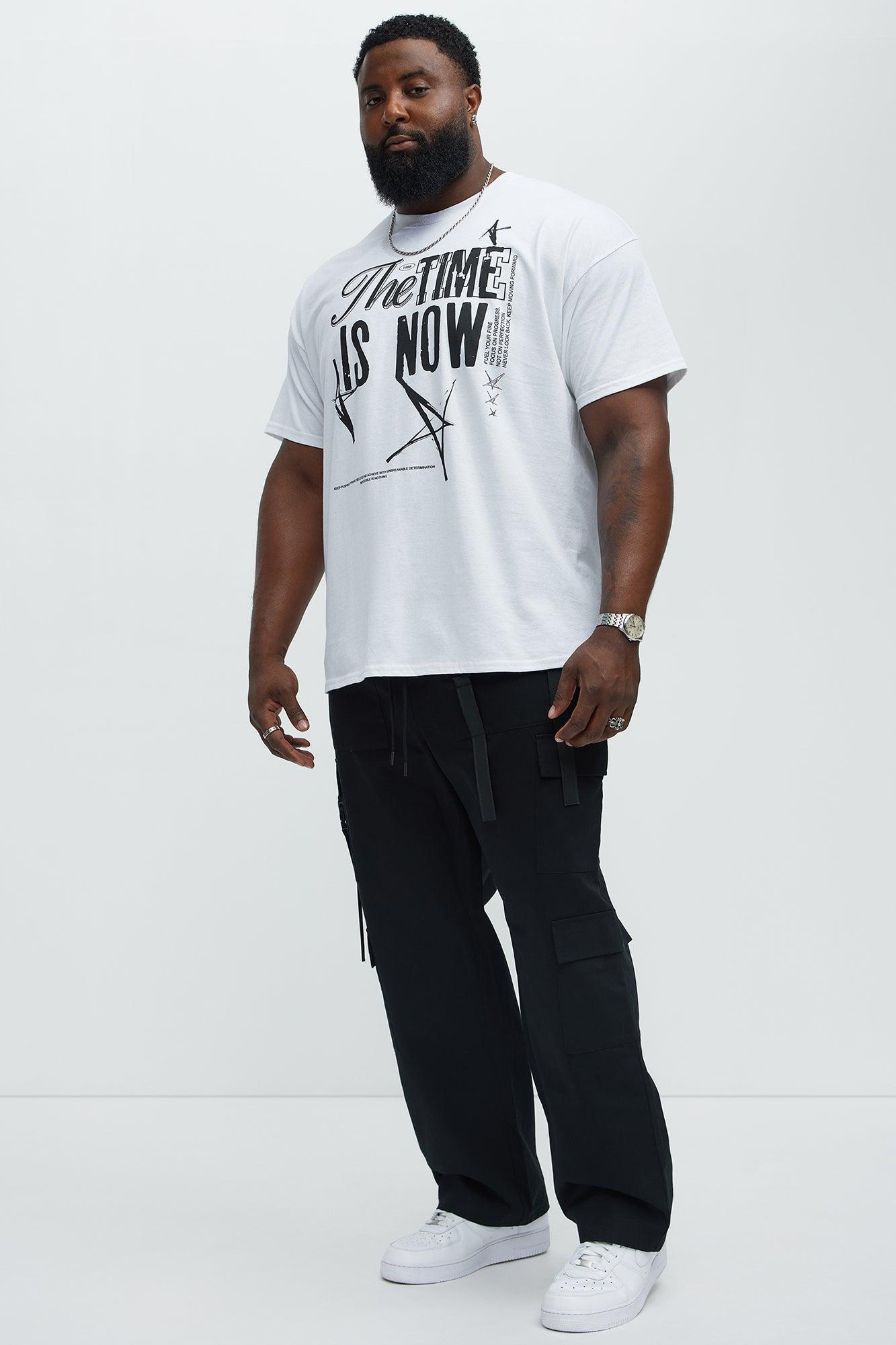 The Time Is Now Short Sleeve Tee - White Product Image