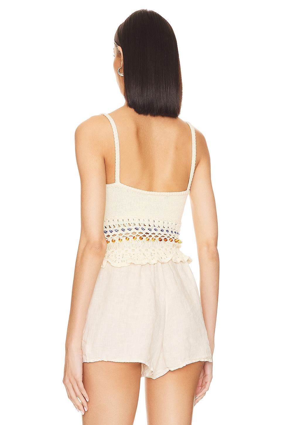 Casimir Beaded Top Tularosa Product Image