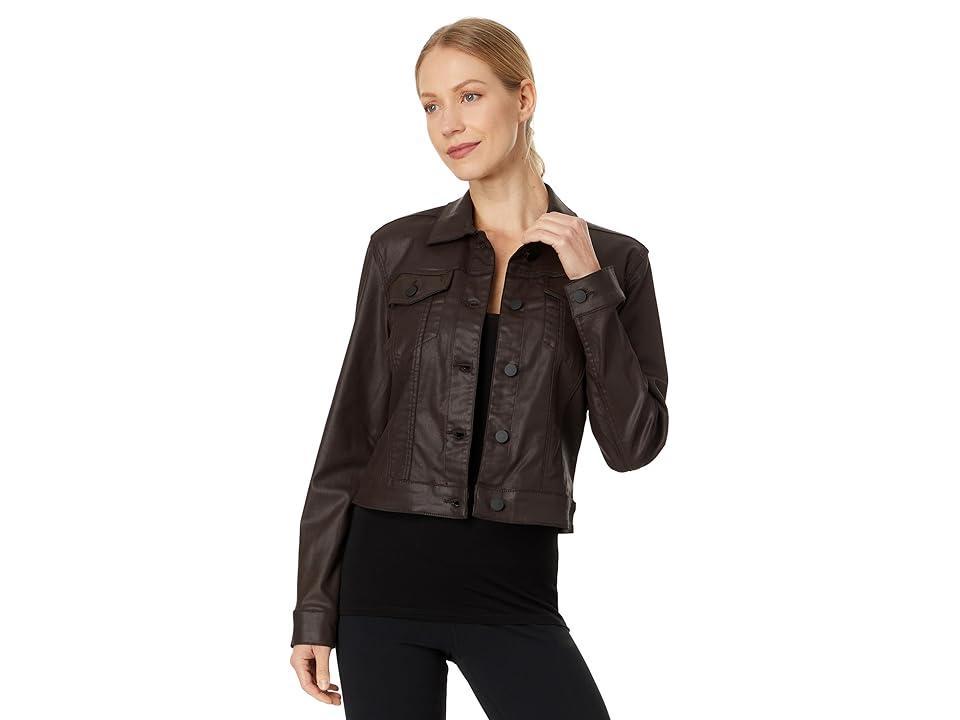 KUT from the Kloth Julia Crop Jacket W/Drop Shoulder-Regular Wstbnd Women's Jacket Product Image