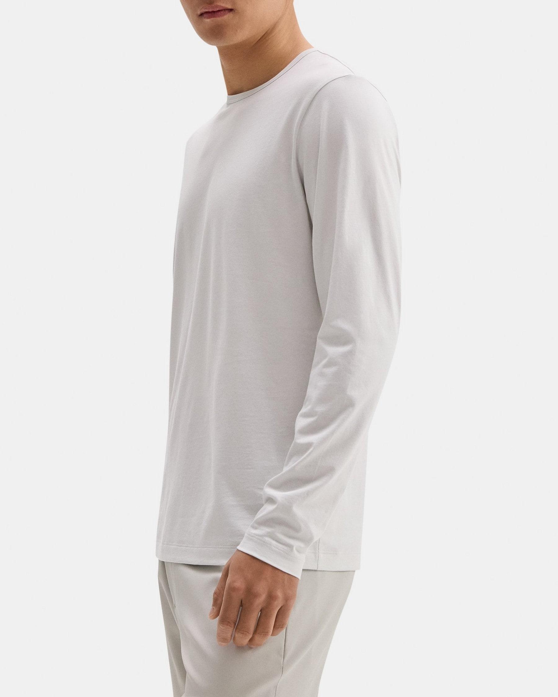 Relaxed Long-Sleeve Tee in Organic Cotton Product Image