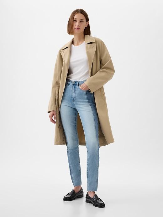 High Rise Vintage Slim Jeans Product Image
