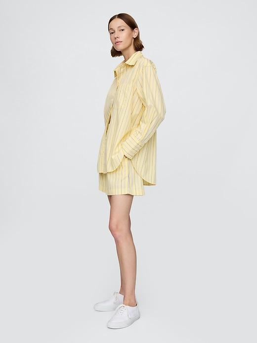 Organic Cotton Poplin Big Shirt Product Image