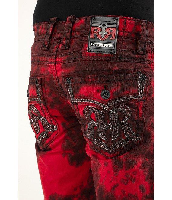 Rock Revival Garlyn 13#double; Inseam Tie-Dye Shorts Product Image