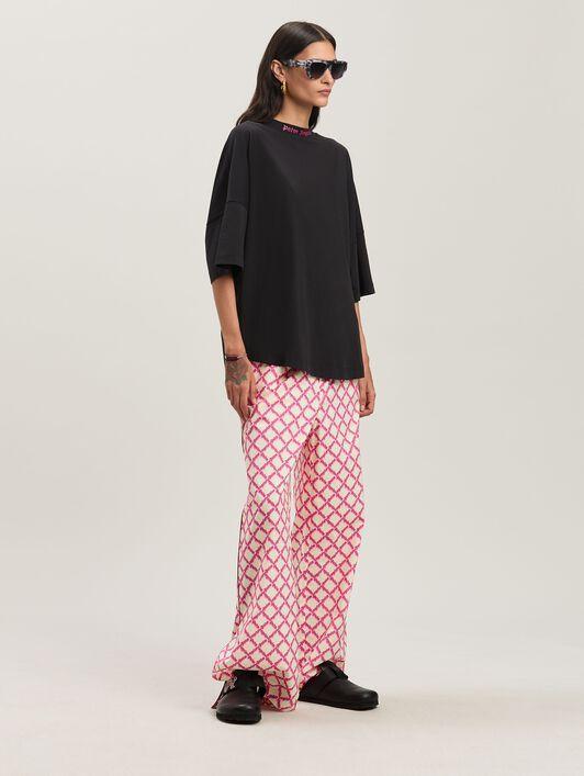 Curved Logo oversize T-shirt Product Image