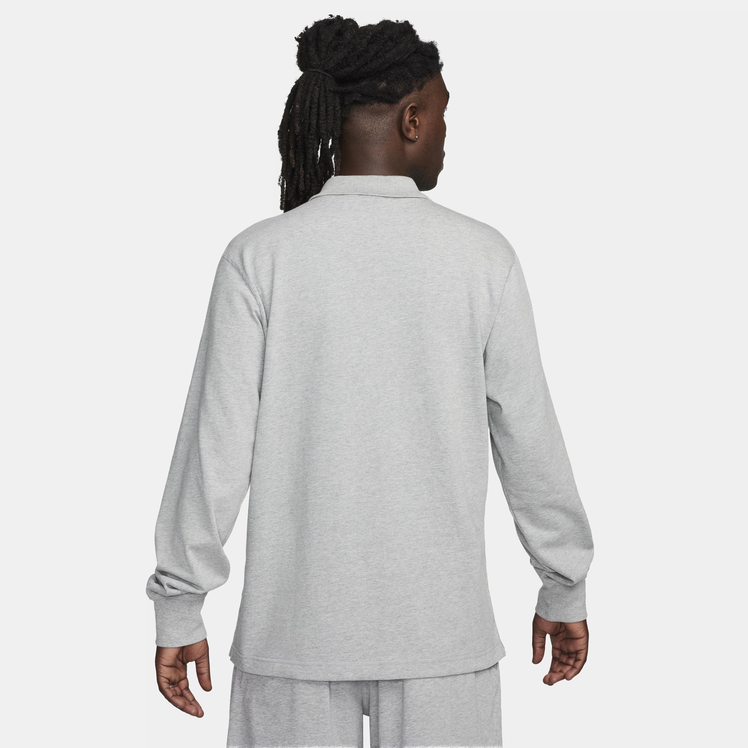 Nike Club Men's Long-Sleeve Knit Polo Product Image