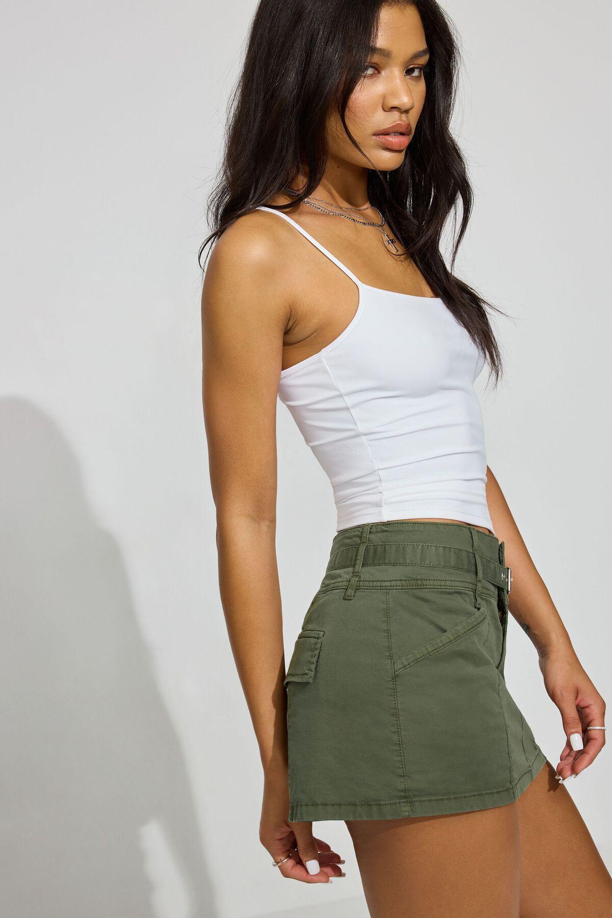 Belted Micro Skort Product Image