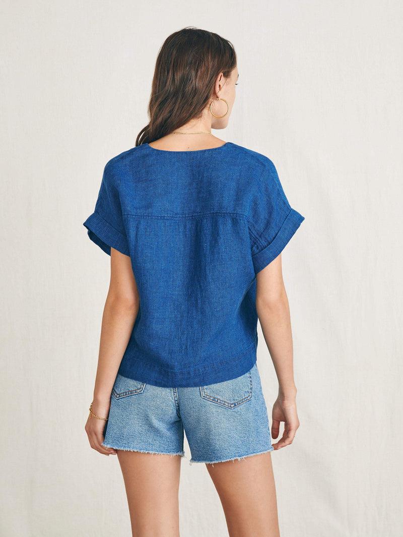 Sanibel Top - Indigo Product Image