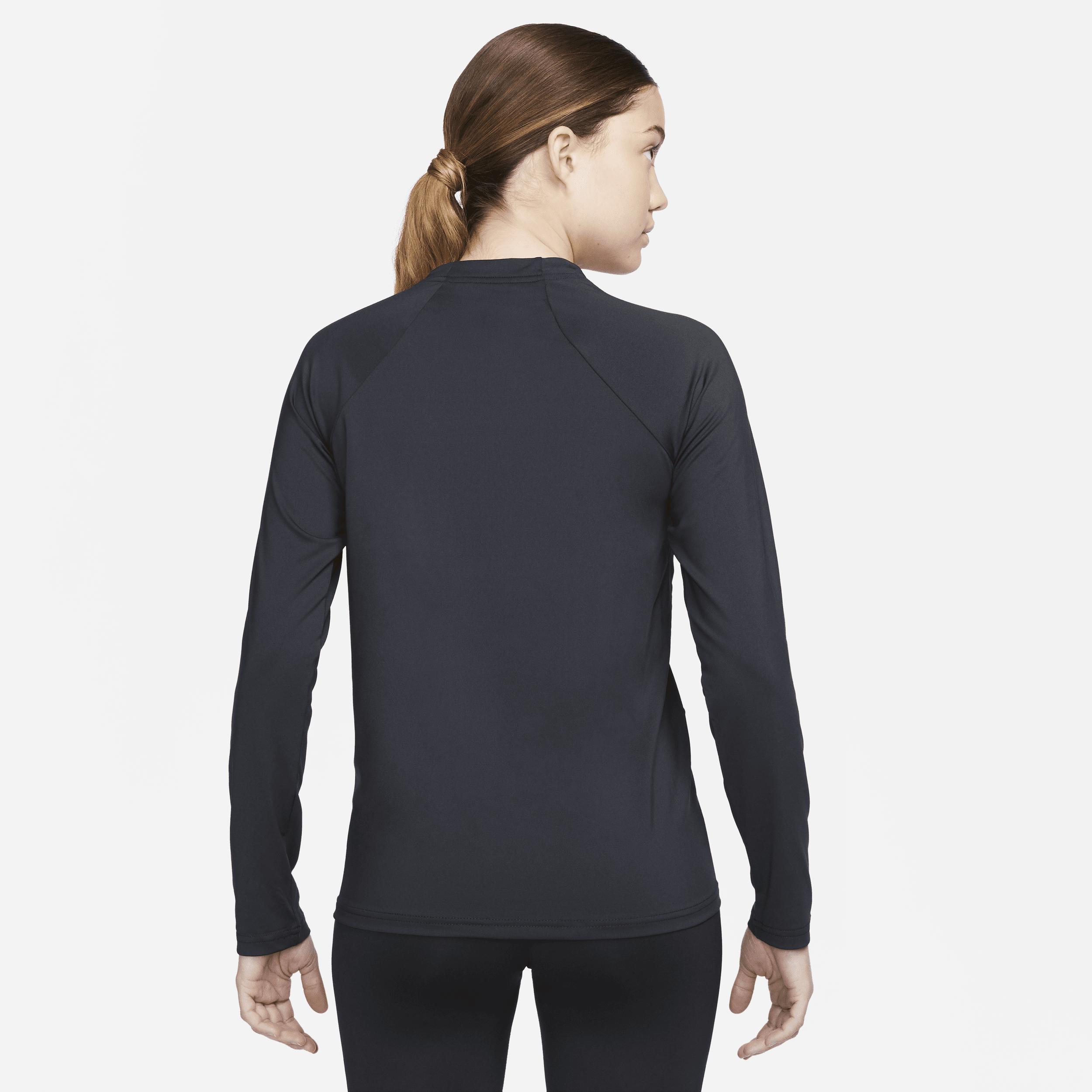 Nike Women's Essential Long-Sleeve Hydroguard Swim Shirt Product Image