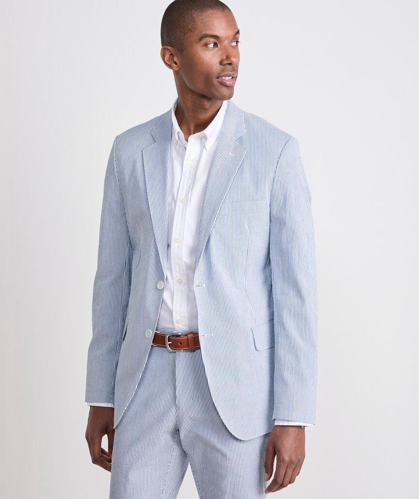 Seersucker Blazer Product Image