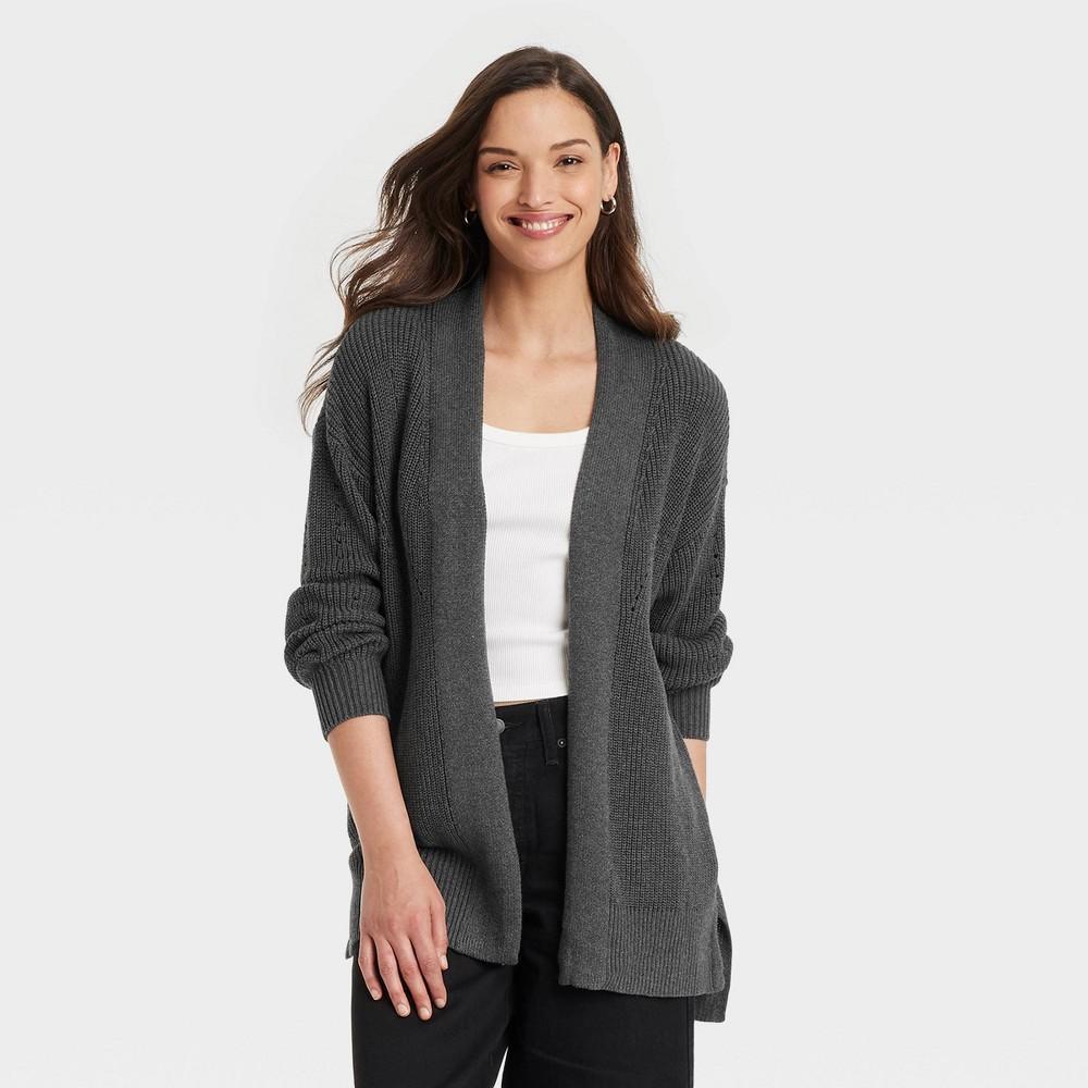 Womens Cardigan Sweater - Universal Thread Dark XS Product Image