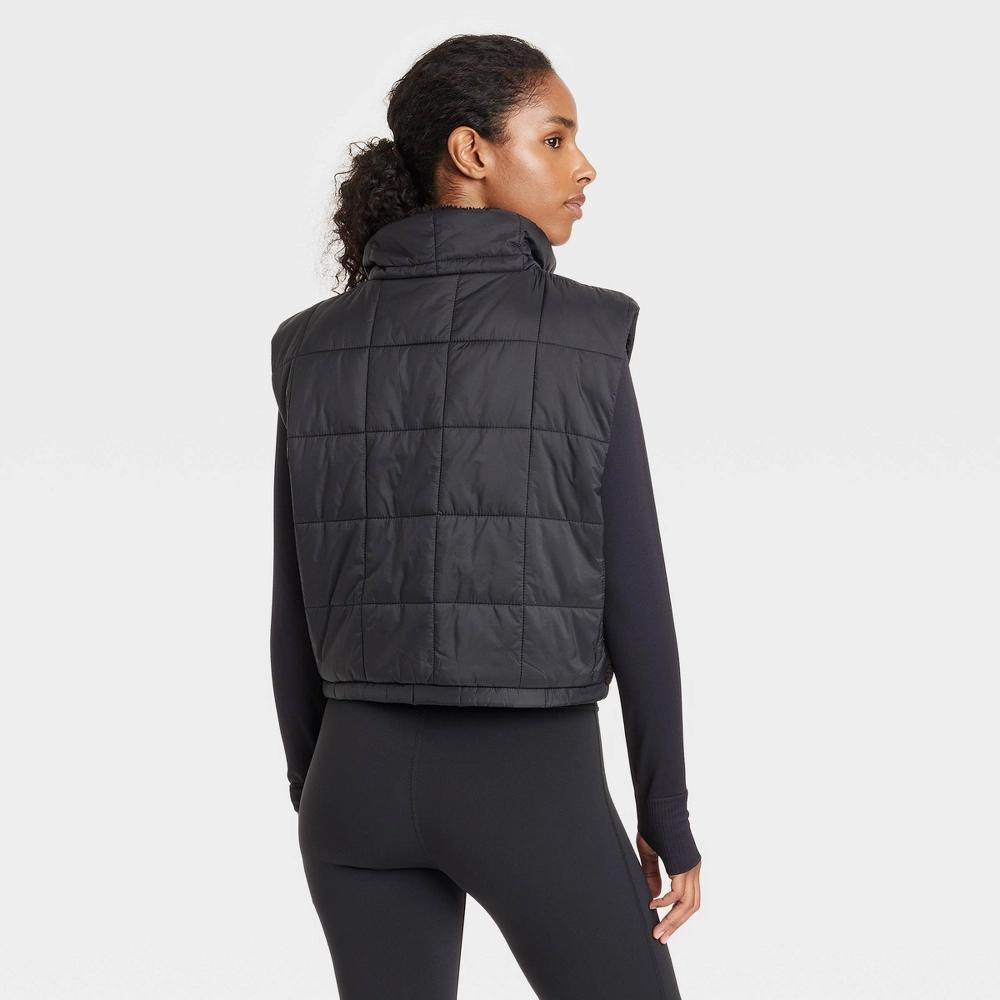 Women's High Pile and Quilted Vest - JoyLab™ Product Image