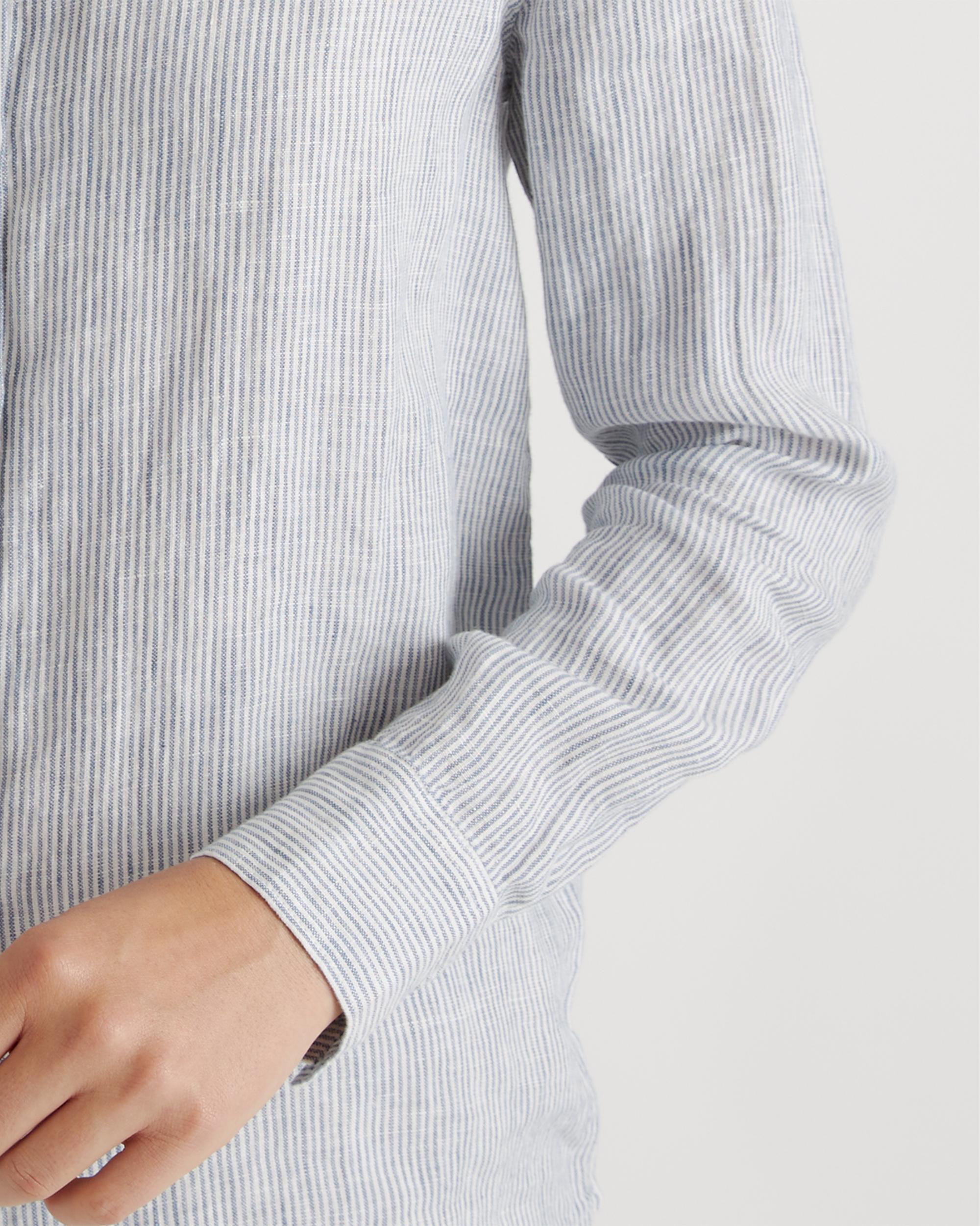 Quince | Women's 100% European Linen Long Sleeve Shirt Size XS Product Image