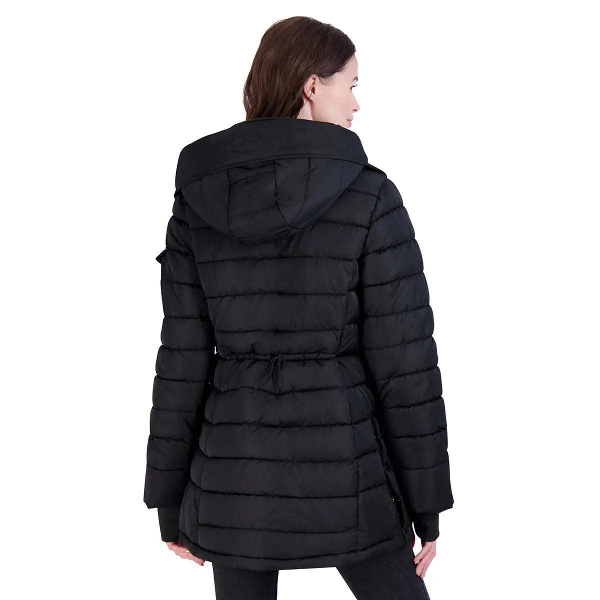 Steve Madden Women's Jacket with Fur Lined Hood Product Image