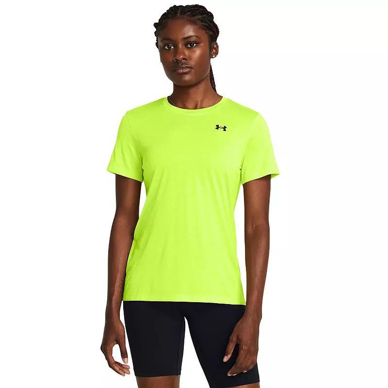 Under Armour Womens Tech Textured Short-Sleeve T-Shirt - Celeste / Product Image