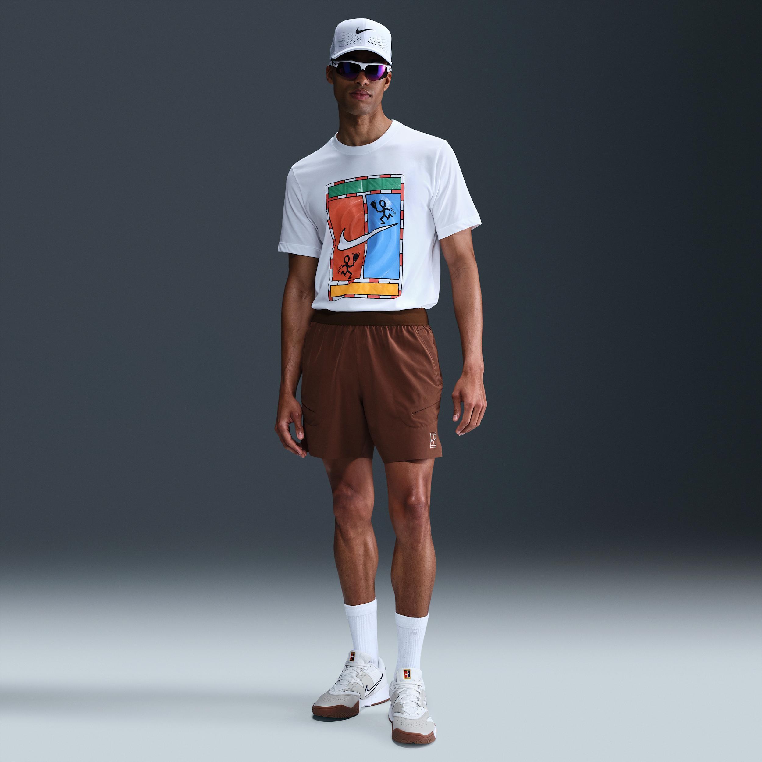 NikeCourt Men's Dri-FIT Tennis T-Shirt Product Image