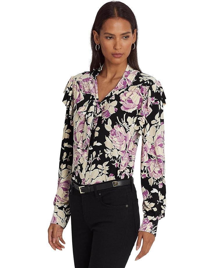 Short Flutter Sleeve Crew Neck Top Product Image