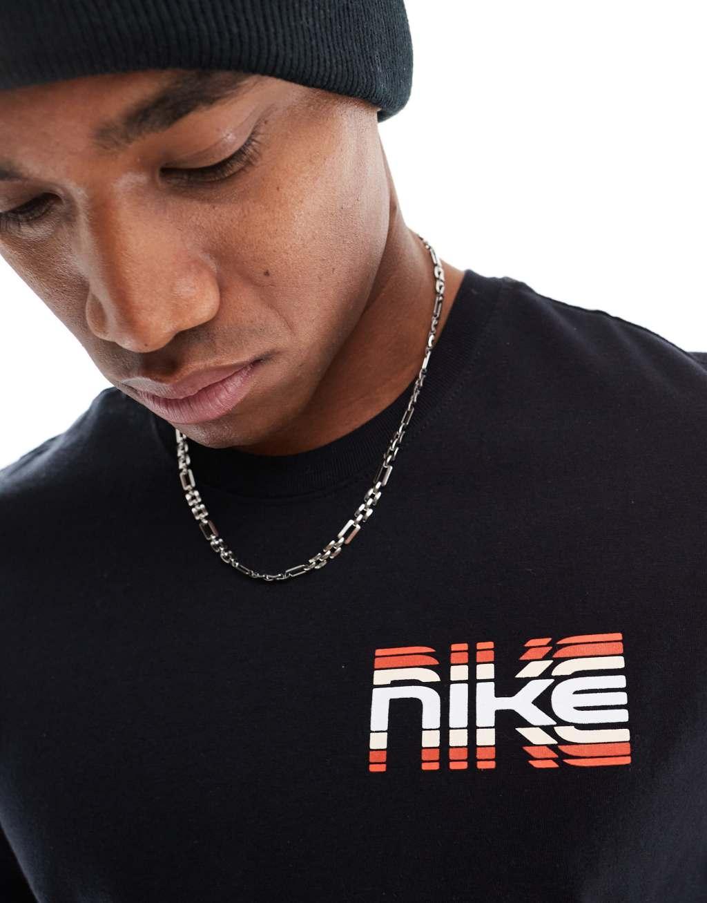 Nike graphic t-shirt in black Product Image
