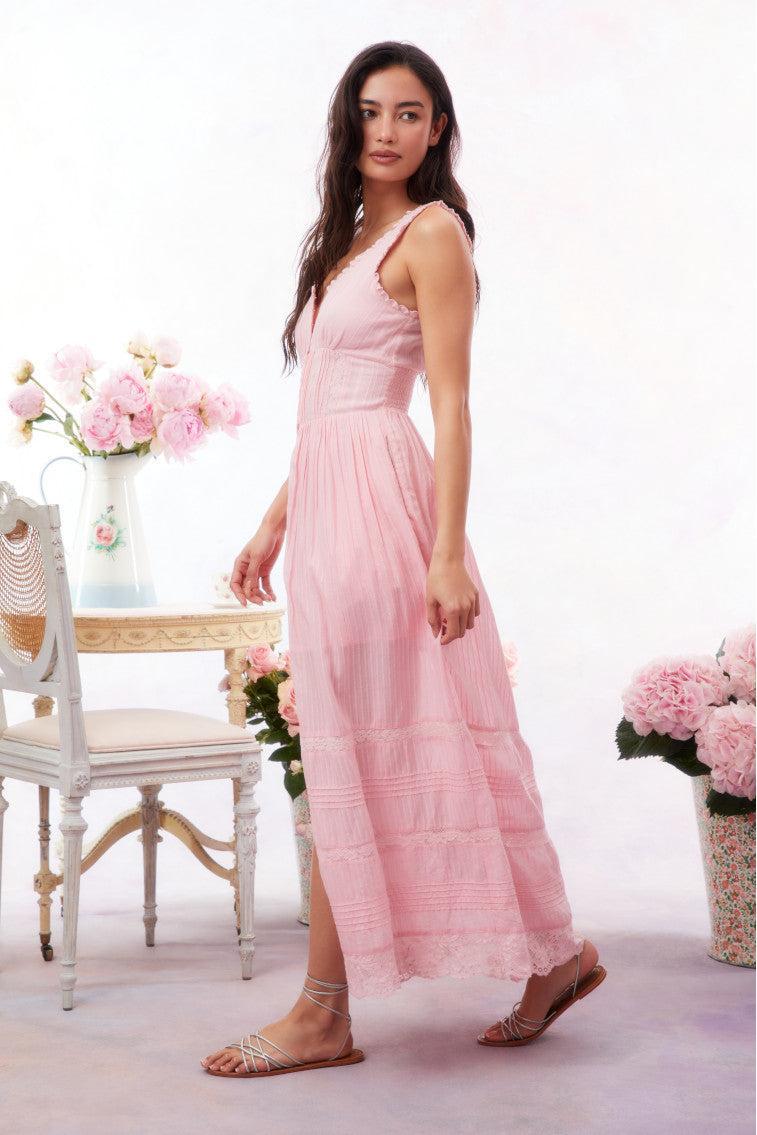 Santelle Cotton Maxi Dress Product Image