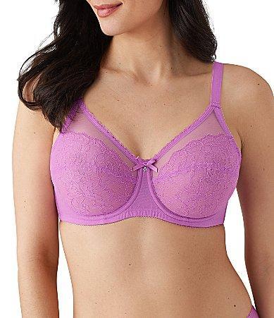 Wacoal Retro Chic Full Figure Underwire Lace Bra Product Image
