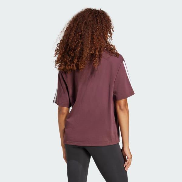 Essentials 3-Stripes Boyfriend Tee Product Image
