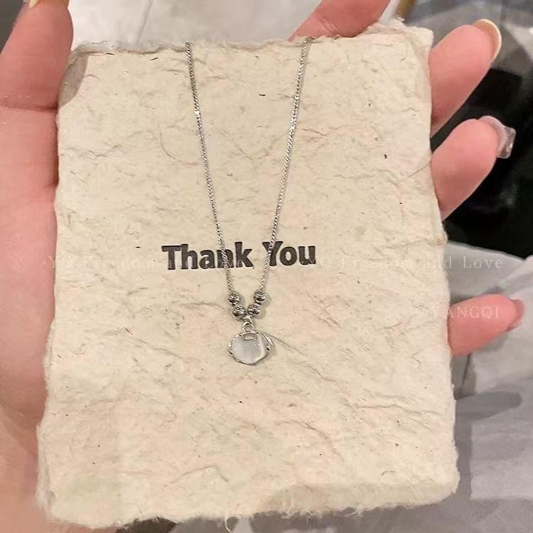 Gemstone Pendant Necklace Product Image