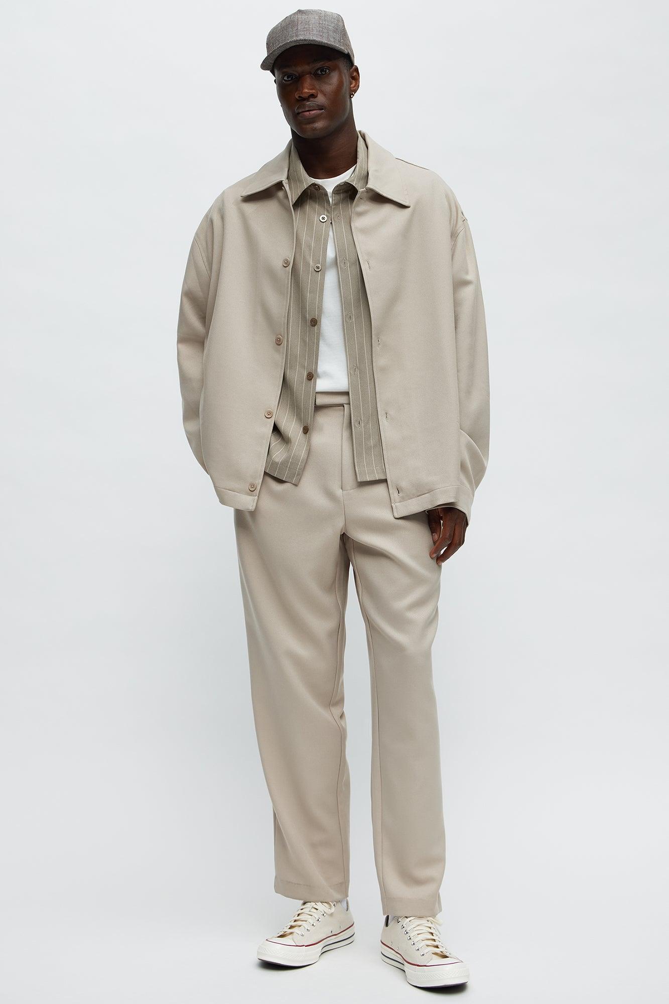 Relaxed Mara Overshirt - Tan Product Image
