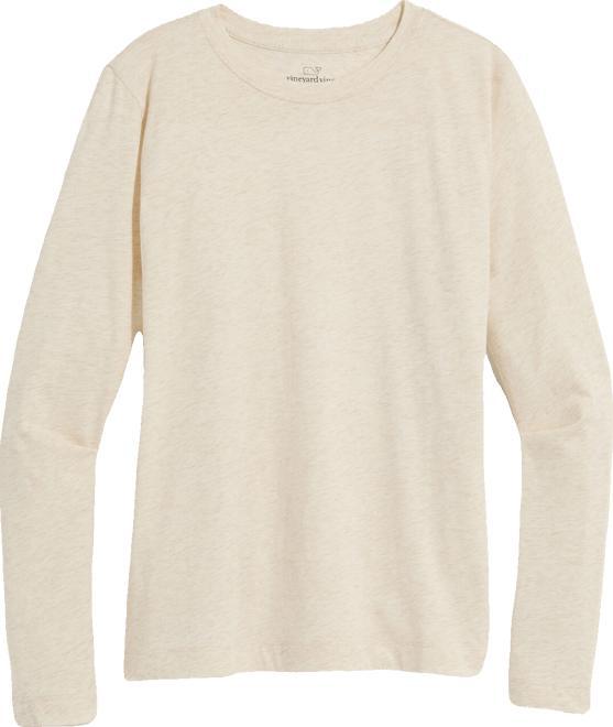 Pima Cotton Long-Sleeve Crewneck Tee Product Image
