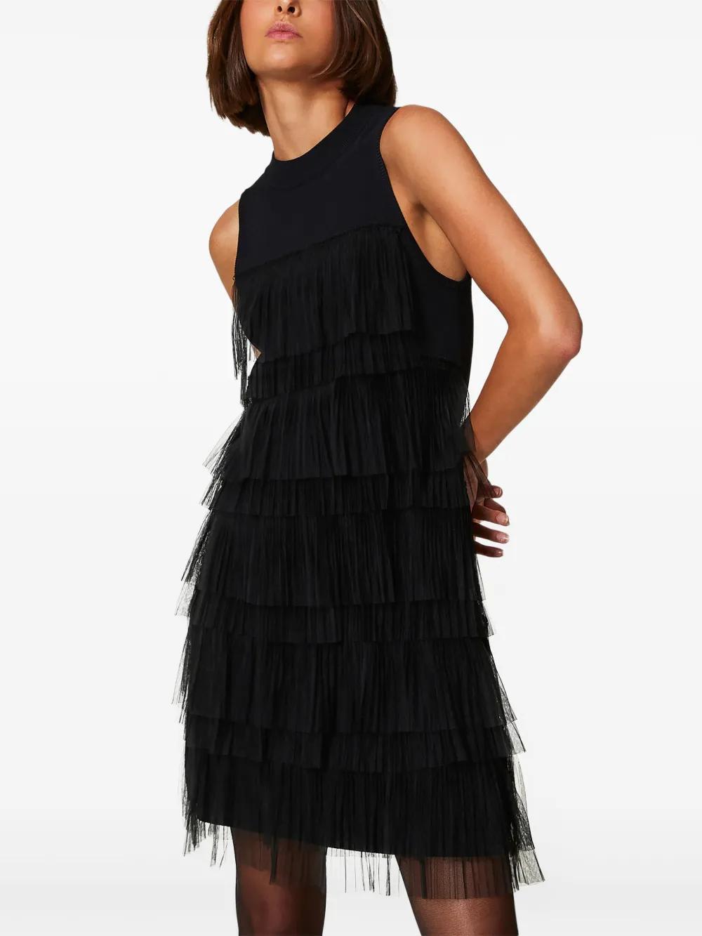 tulle-ruffled dress Product Image