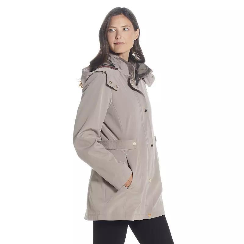 Gallery Womens Hooded Midweight Raincoat Product Image