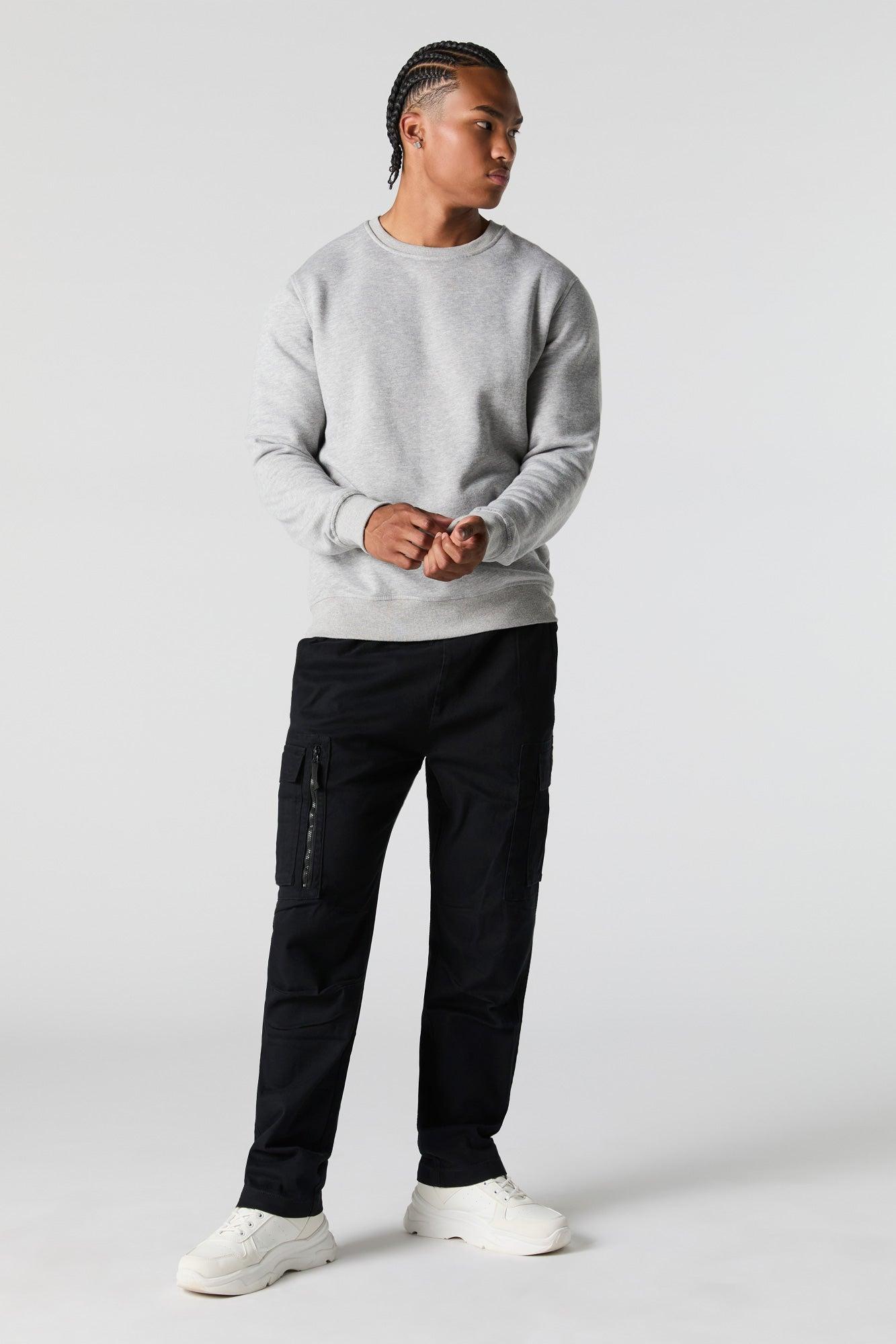 Zip Pocket Drawstring Cargo Pant Male Product Image