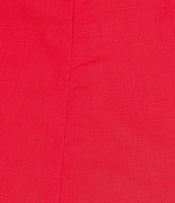 ASTR the Label Charelin Off-The-Shoulder Linen Blend Smocked Back Midi Dress Product Image
