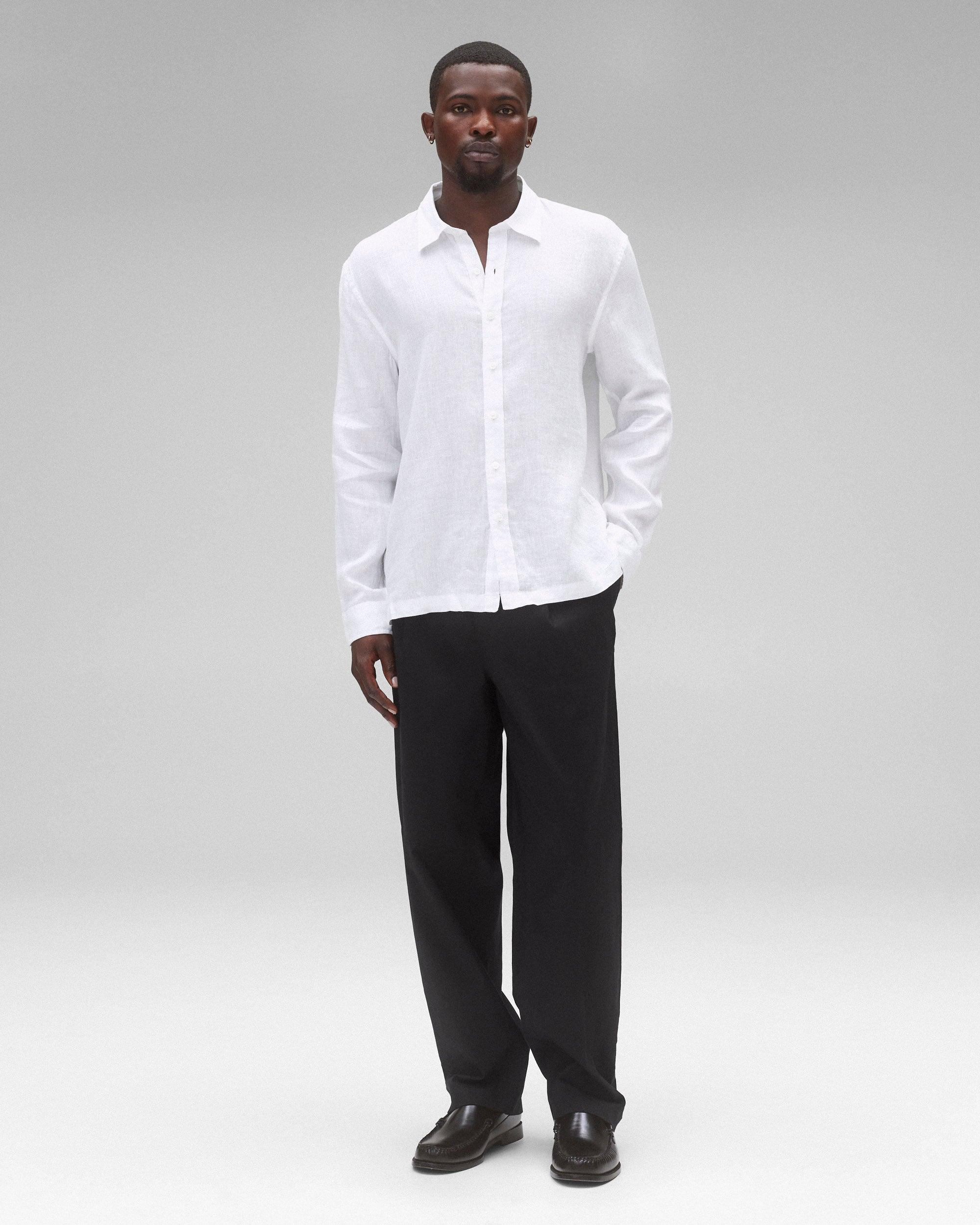 Linen Palermo Shirt Male Product Image