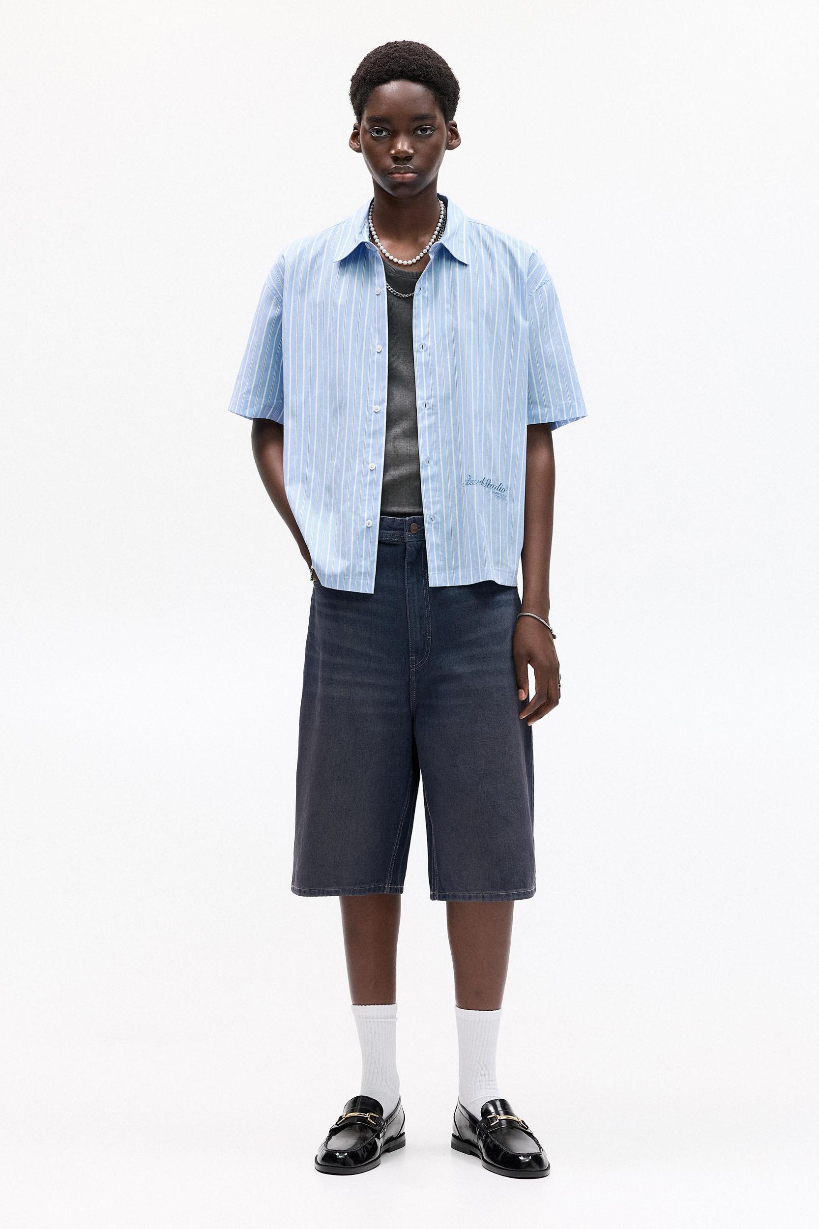 STWD striped short sleeve shirt Product Image