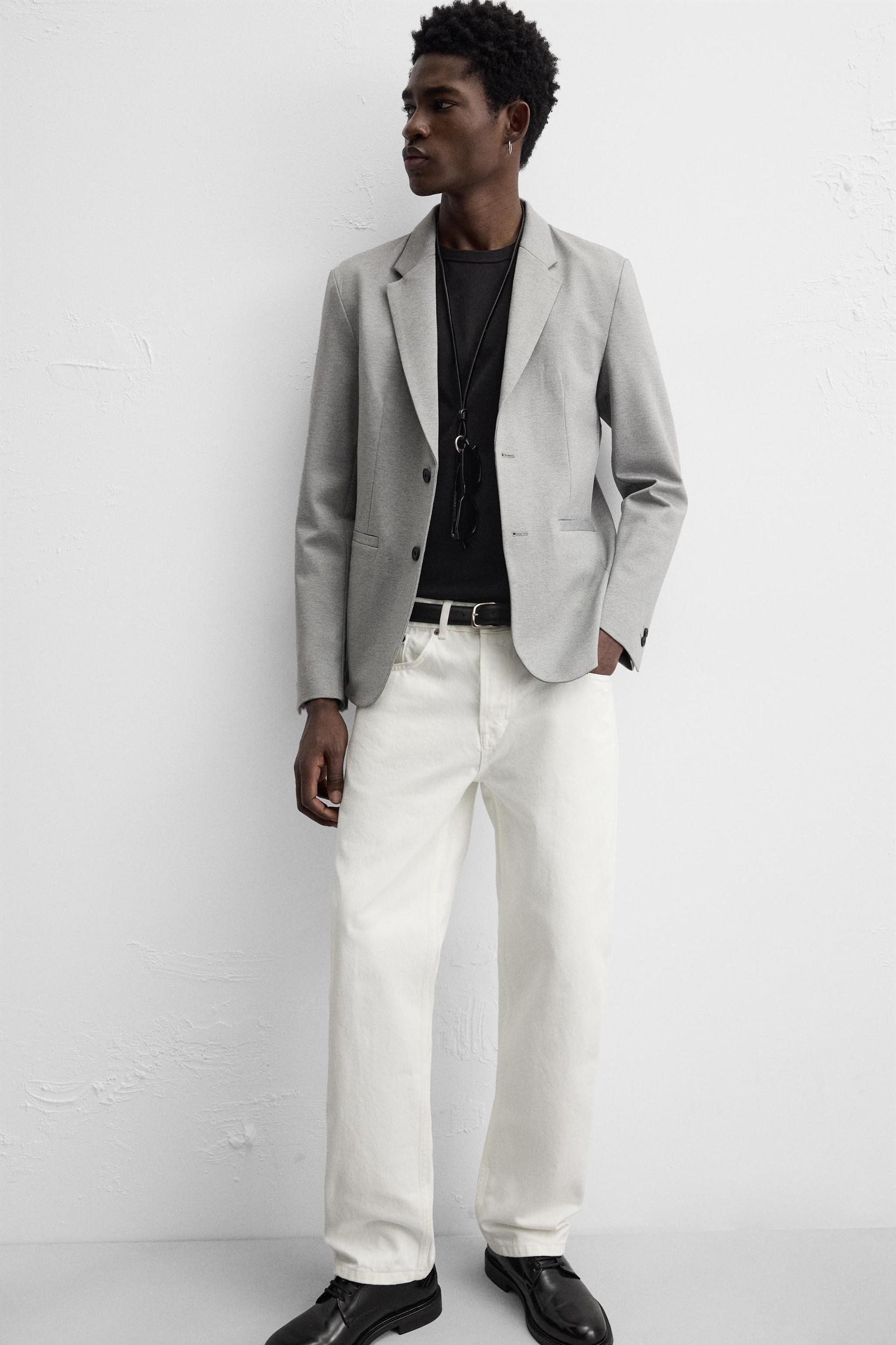 SLIM FIT COMFORT BLAZER Product Image