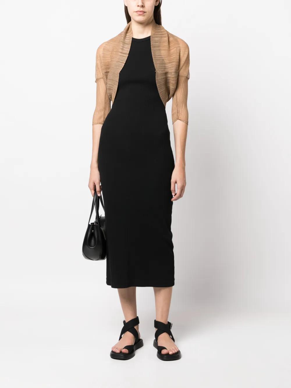 semi-sheer cropped jacket Product Image