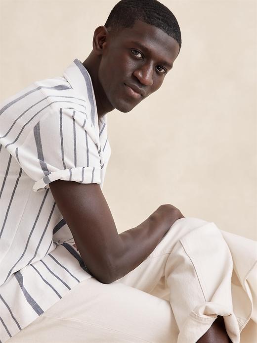 Luxury-Touch Pique Resort Shirt Product Image