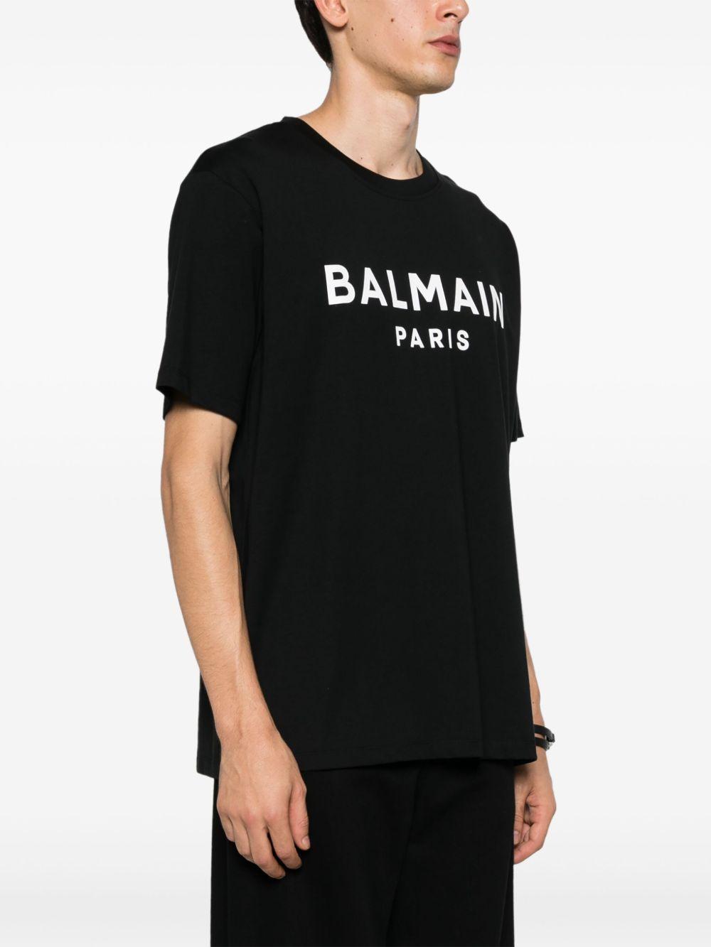 logo-print cotton T-shirt  Product Image