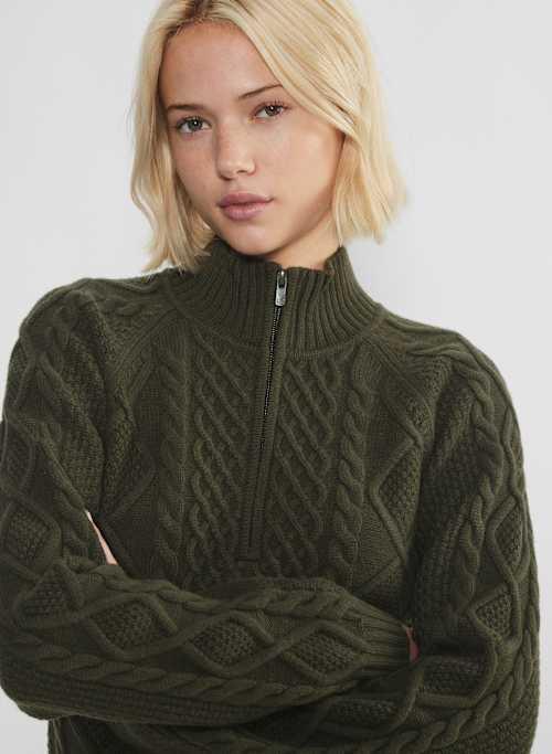boreal 1/4 zip sweater Product Image